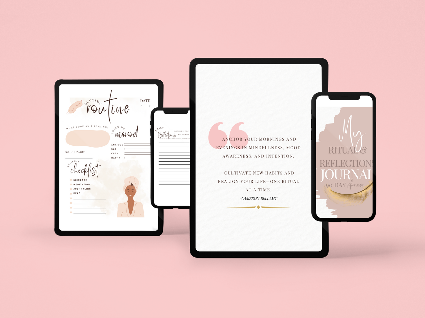 My Ritual & Reflections Journal- 90 Day Planner - E Book